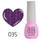 Гель-лак Toki-Toki № 035 фиолетовый с блеском 5мл tokitoki_035 фото 2