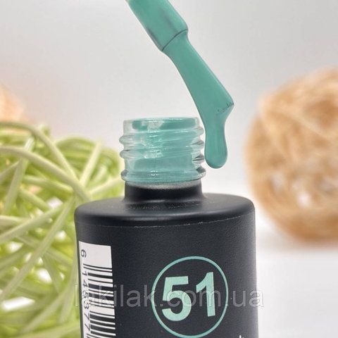 Гель-лак для нігтів Bee Nails 051 (неоновий бірюзовий) 8мл bee_nails_051 фото
