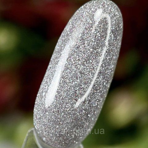 Світловідбивний рідкий полігель Crooz Crystal 07 (срібний) 15мл lp_crooz_crystal_07 фото
