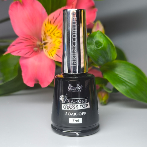 Алмазный топ Starlet Professional без липкого слоя (без УФ фильтра) 7мл top_starlet_diamond_7ml фото