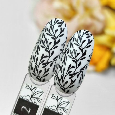 Лак для стемпинга Crooz №02 (черный) 6мл lak_stamping_crooz_02 фото