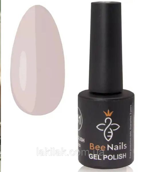 Гель-лак для нігтів Bee Nails 029 (бежево-рожевий) 8мл bee_nails_029 фото