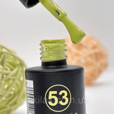 Гель-лак для нігтів Bee Nails 053 (неоновий лаймовий) 8мл bee_nails_053 фото