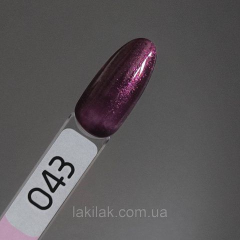Гель-лак Toki-Toki № 043 марсала з блиском 5мл tokitoki_043 фото