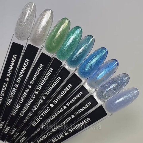 Гель для наращивания ногтей D.I.S Nails HARD Shimmer Electric 28мл gel_dis_hard_shelect_28ml фото