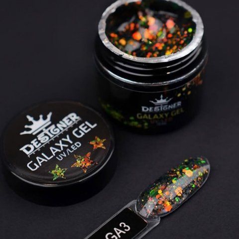 Глітерний гель Galaxy Gel 03 Designer 10мл paint_designer_gal_03 фото