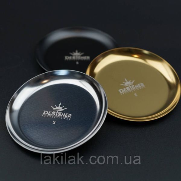 Лоток для фрез Designer (діаметр 10cм) колір чорний lotok_des_round_black фото